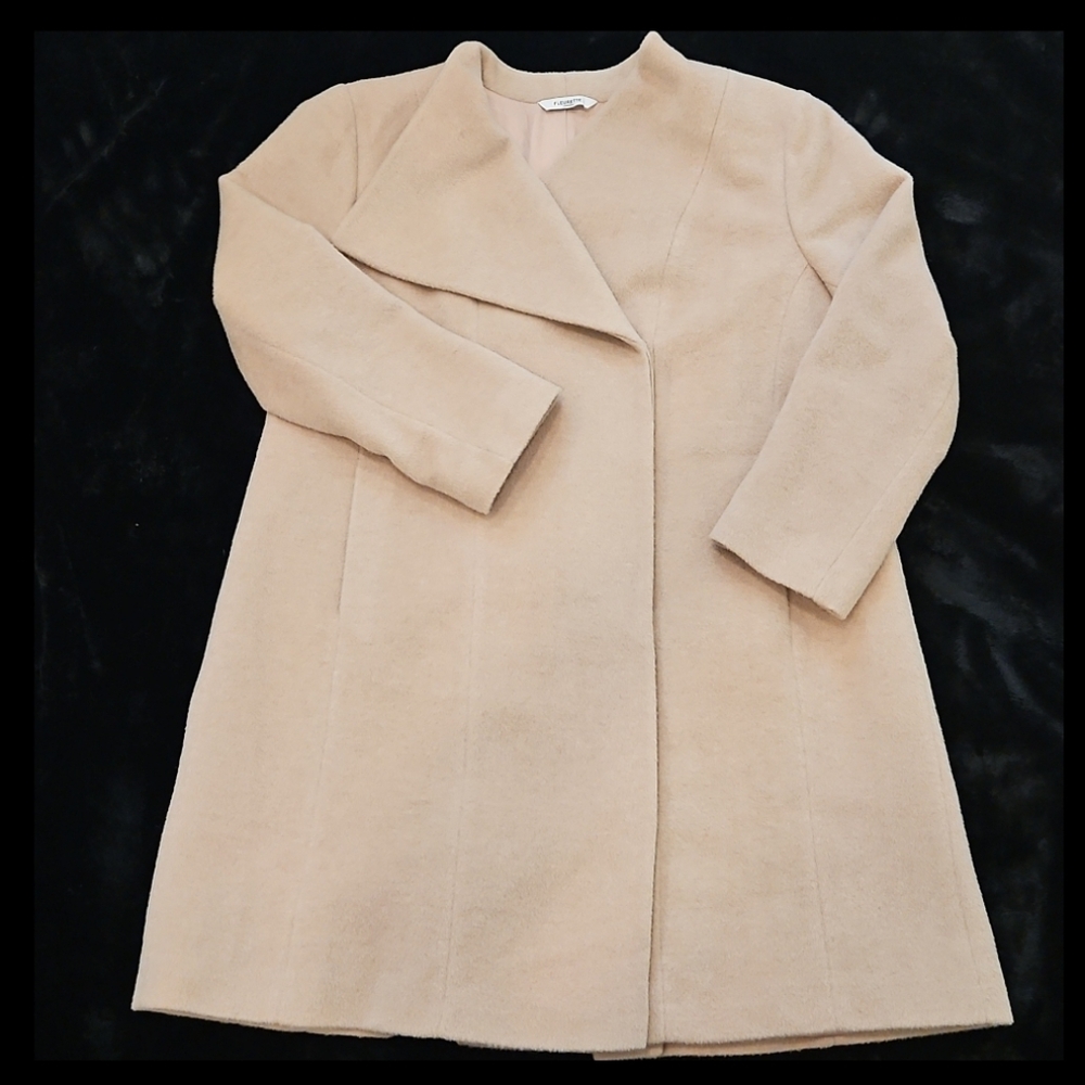 EUC FLUERETTE Wool and Mohair Coat - Sz 14W